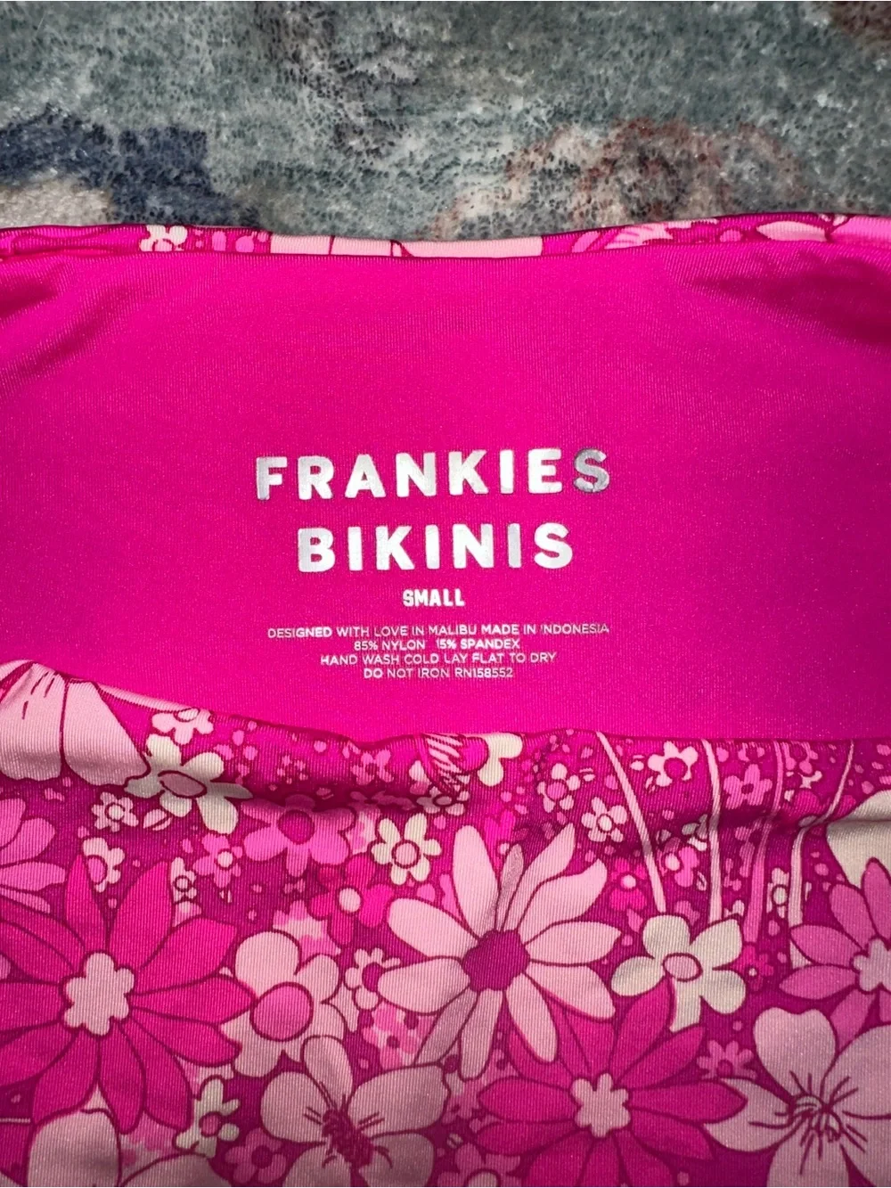Frankies Bikinis bright floral
